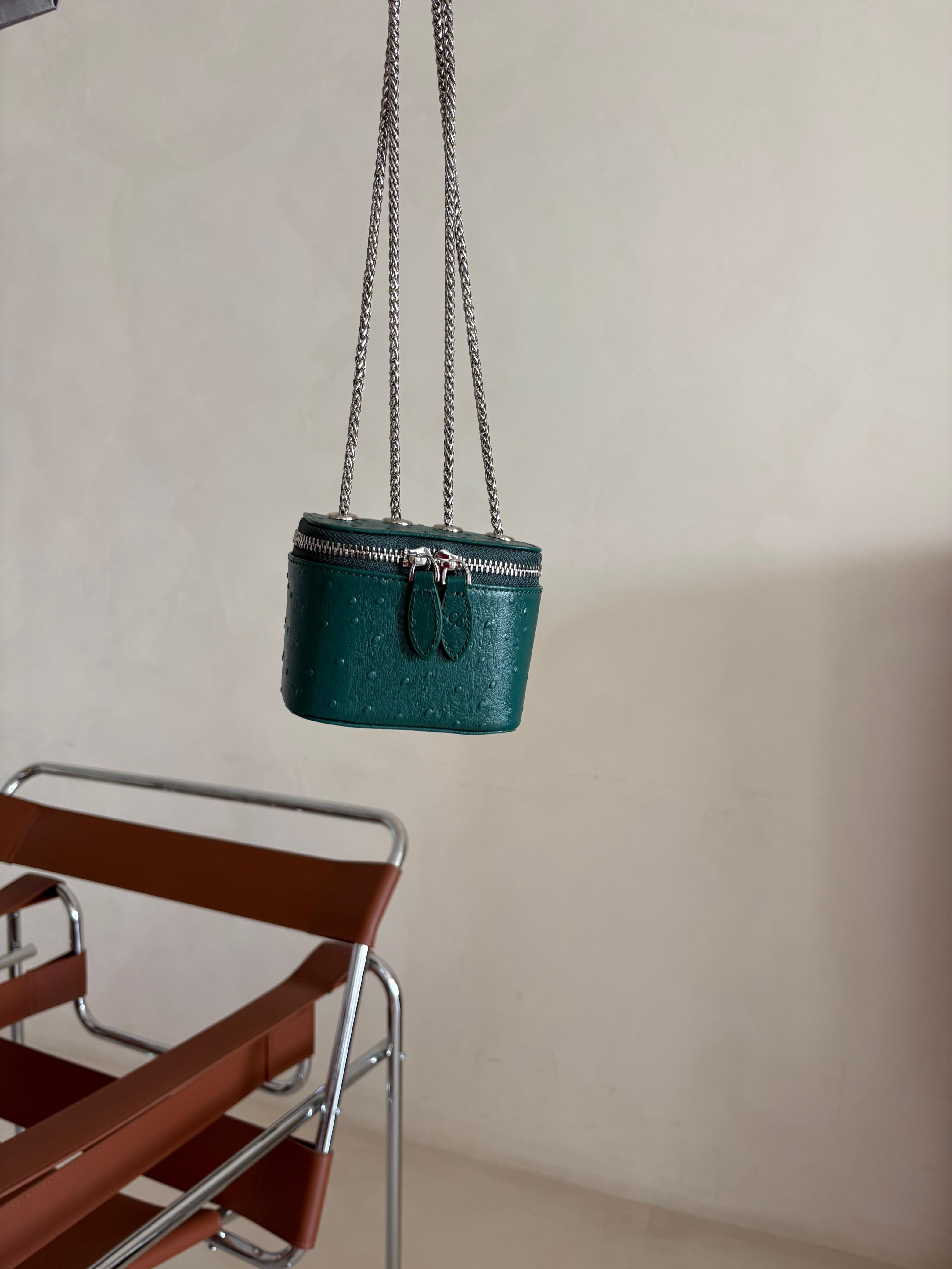 Clear Green Mini Bag