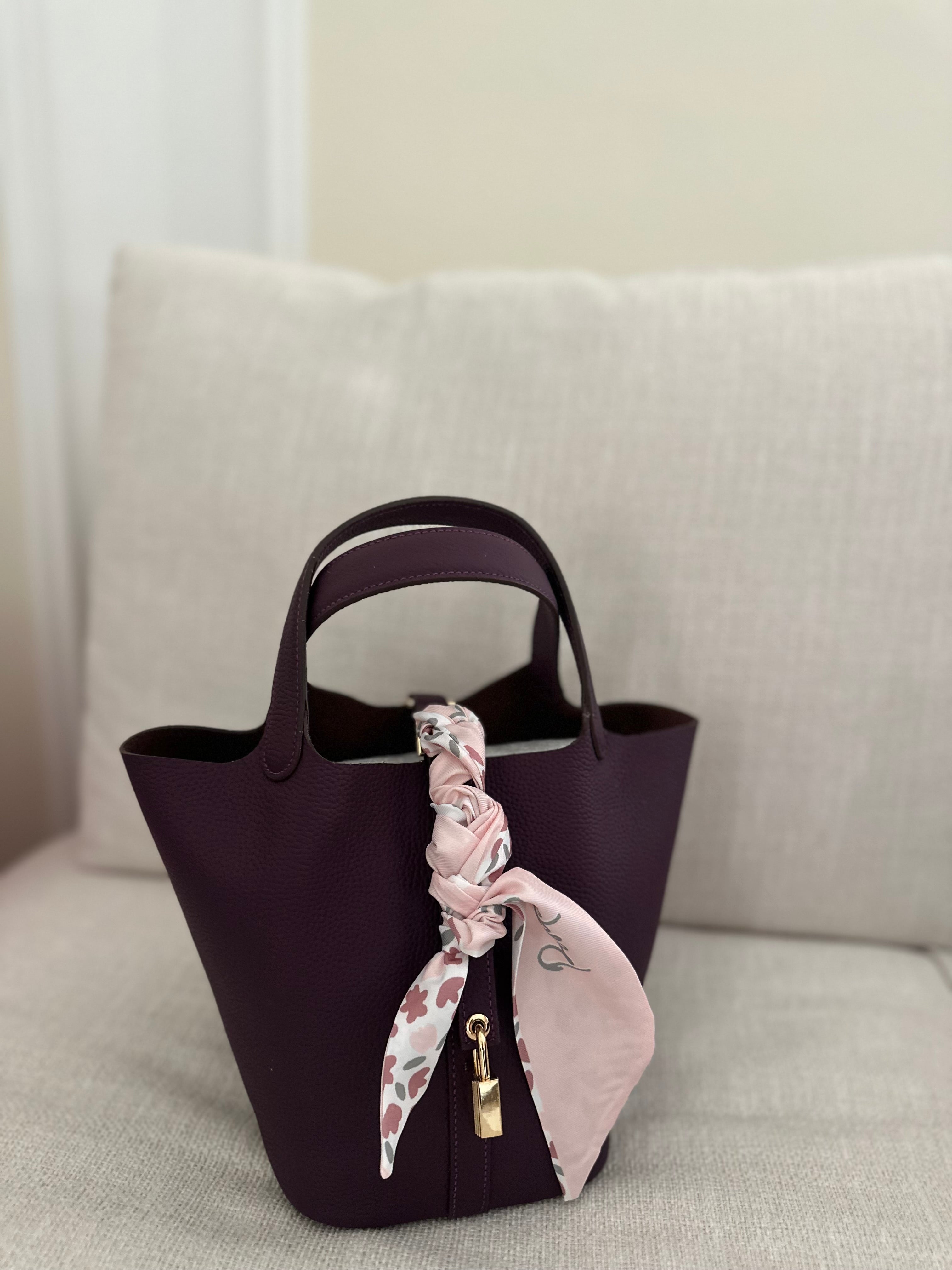 Picotin Bag in Purple – Luxury Shoulder Bag UAE | Clear UAE
