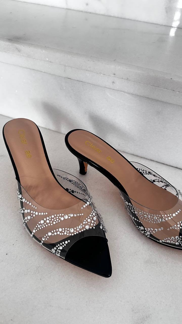 Unique Black Heels