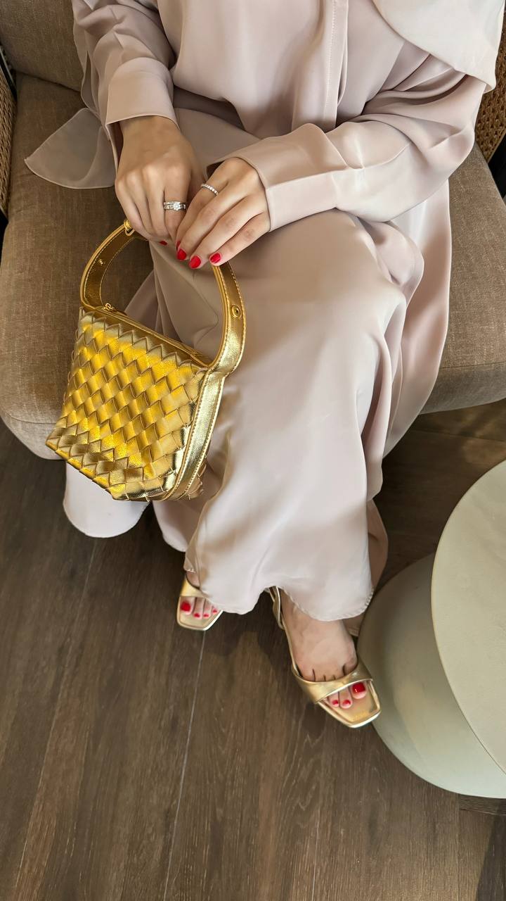 Candy Bag in Gold – Luxury Evening Bag UAE | Clear UAE
