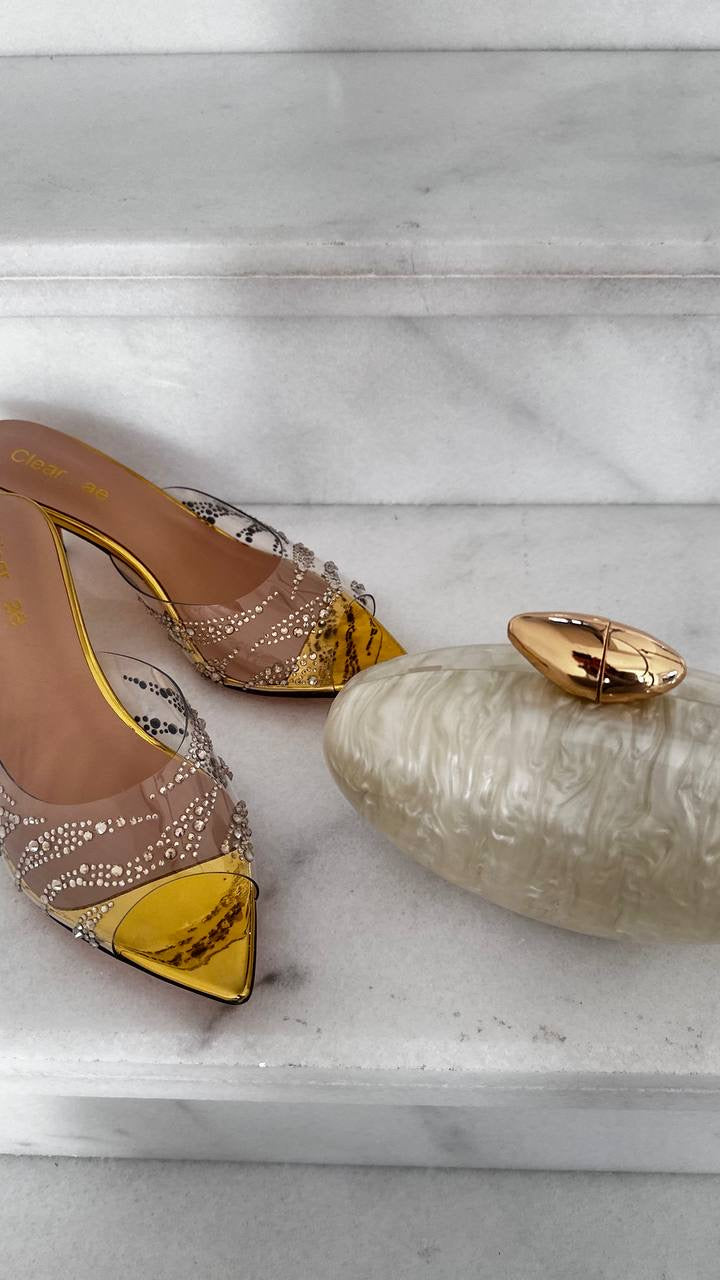 Unique Gold Heels – Luxury Statement Shoes for Women