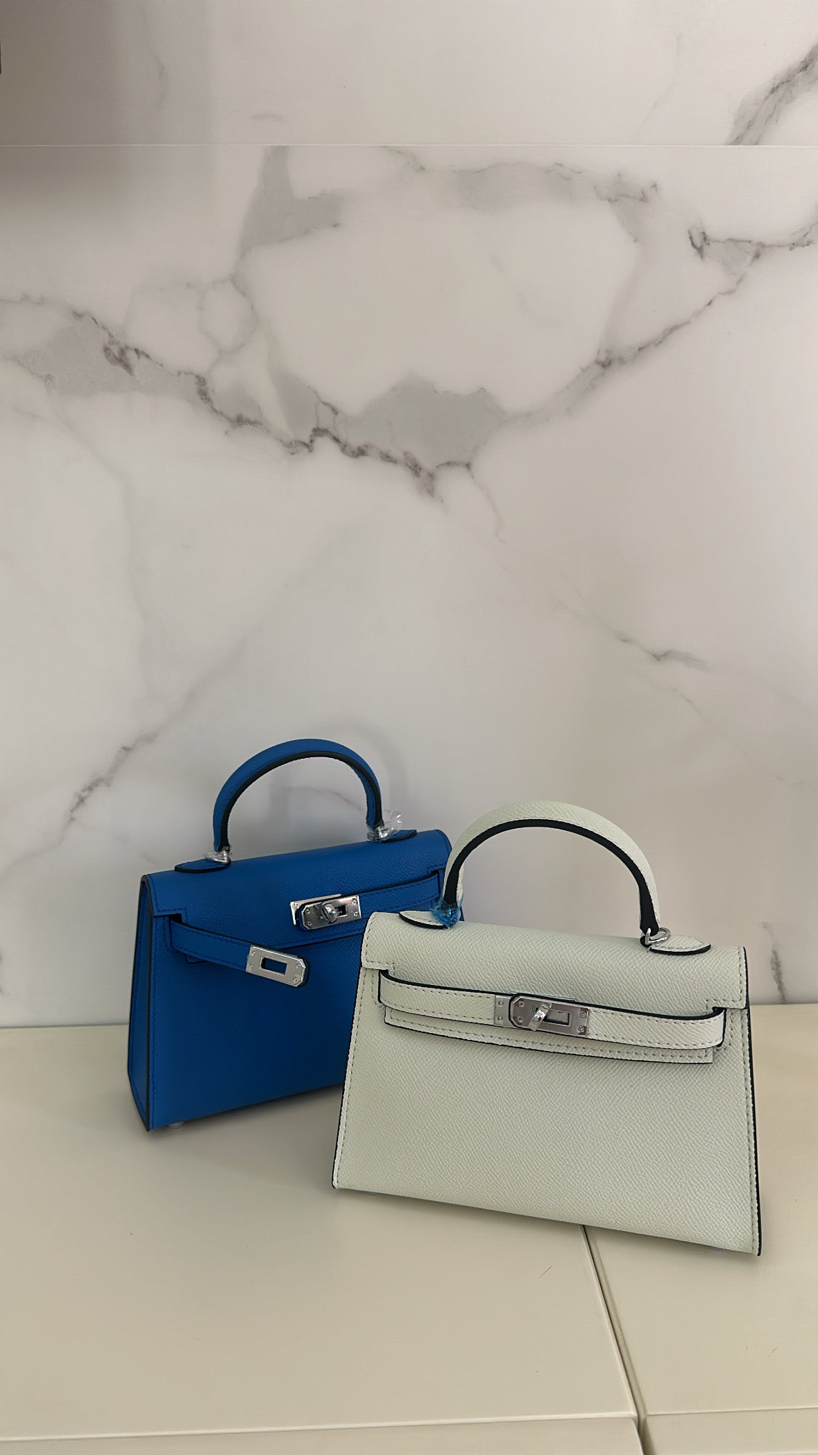 Hermes Mini Bag Dark Blue - Luxury Hermes Bag UAE | Clear UAE
