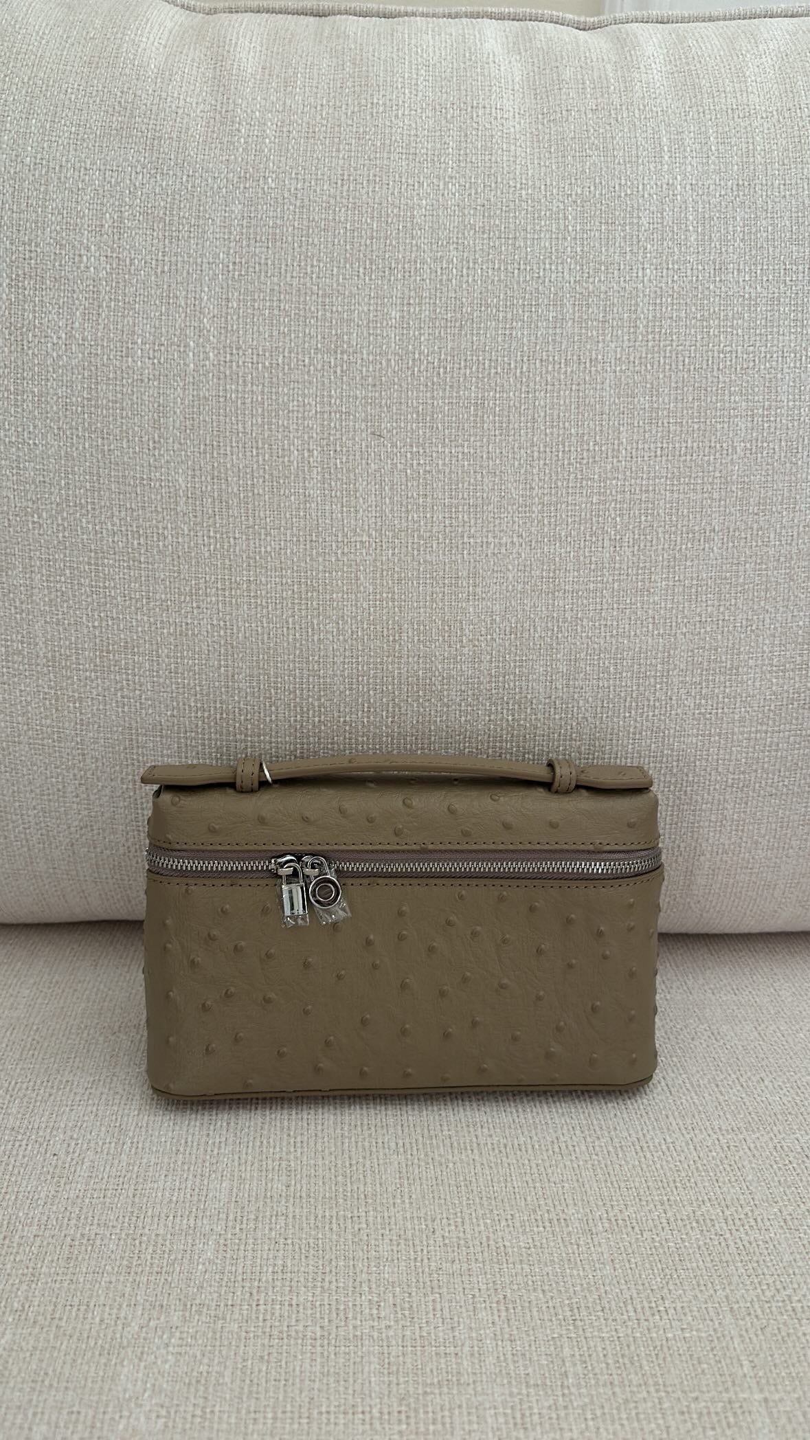 Ostrich Bag - Etoupe