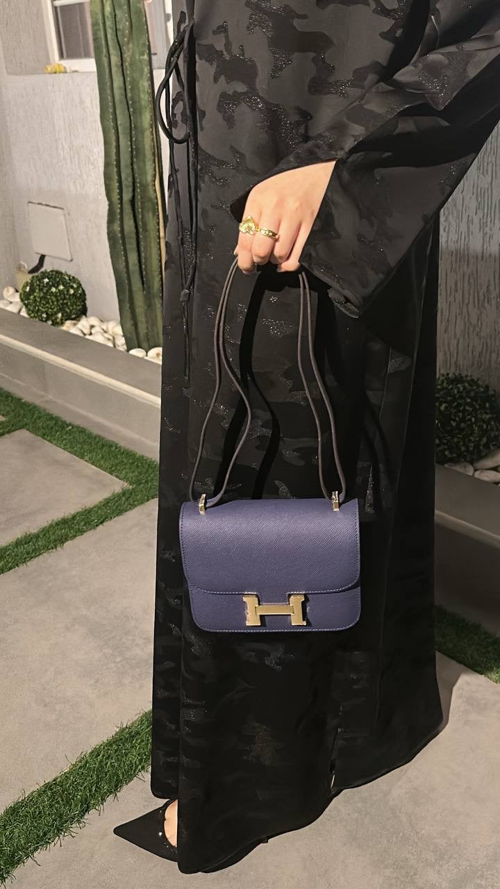 Constance Bag in Navy Blue – Luxury Shoulder Bag UAE | Clear UAE
