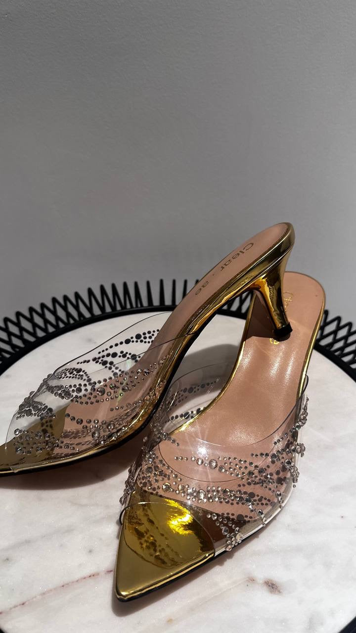 Unique Gold Heels – Luxury Statement Shoes for Women
