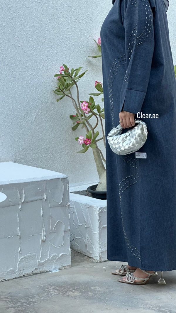 Micro handle silver bag – Clear UAE