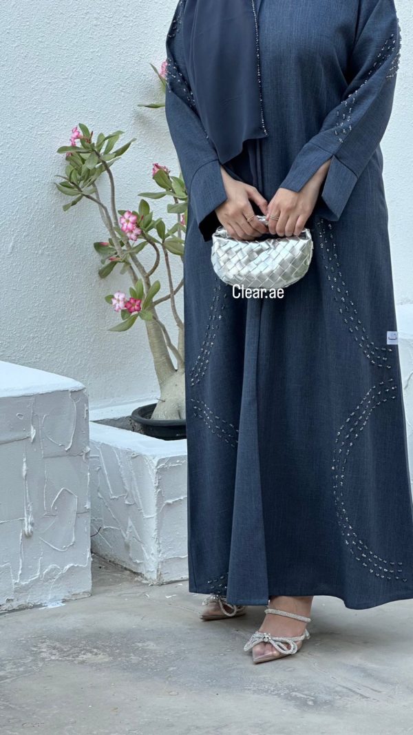 Micro handle silver bag – Clear UAE