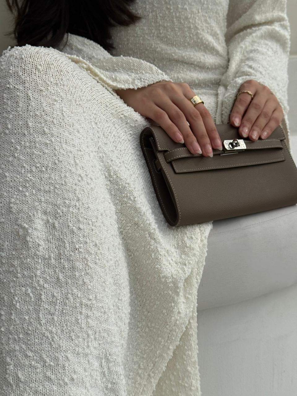 Long Khaki Bag – Luxury Women's Handbag UAE