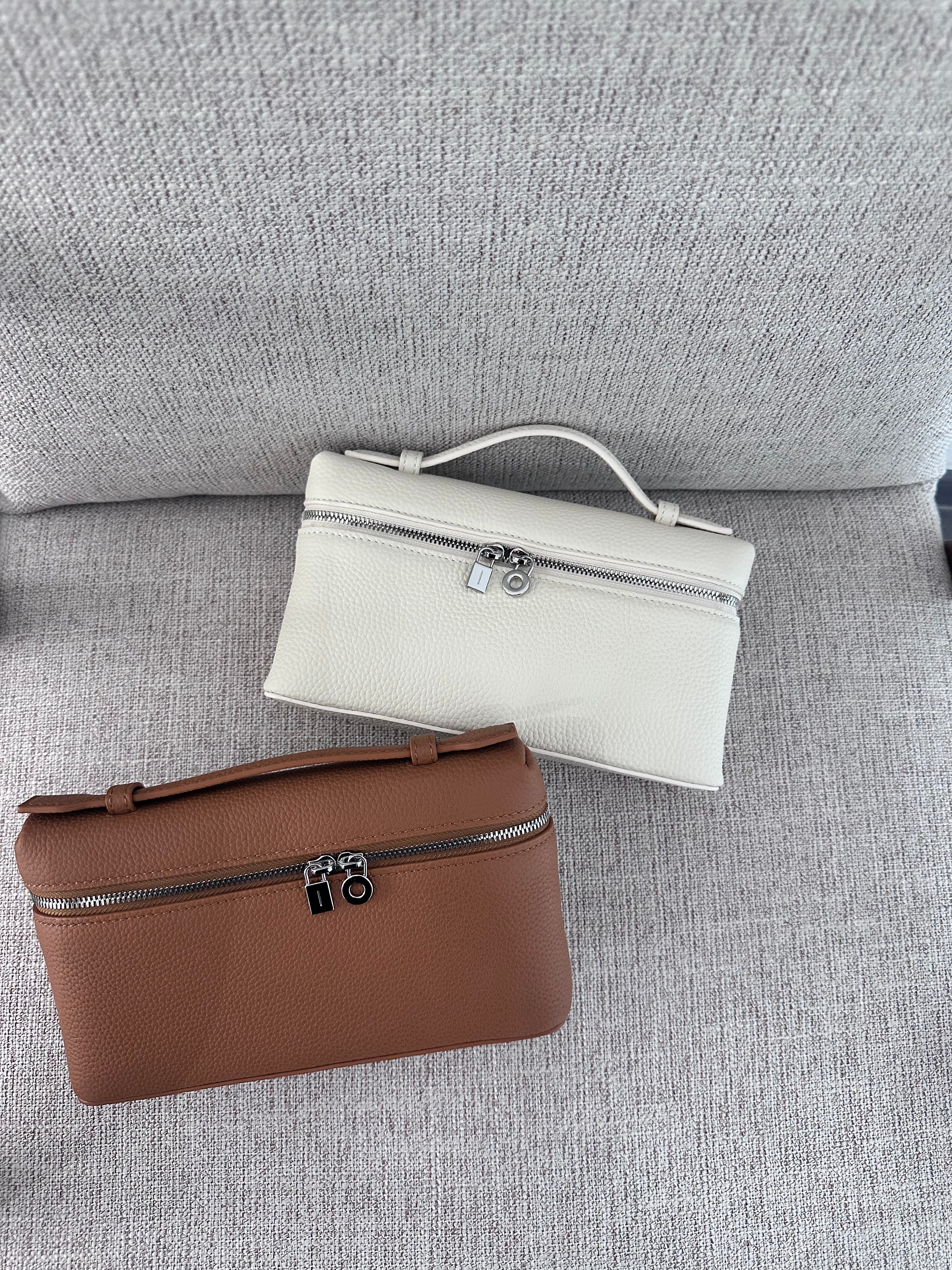 LP White Tote Interior - Luxury Tote Bag | Clear UAE
