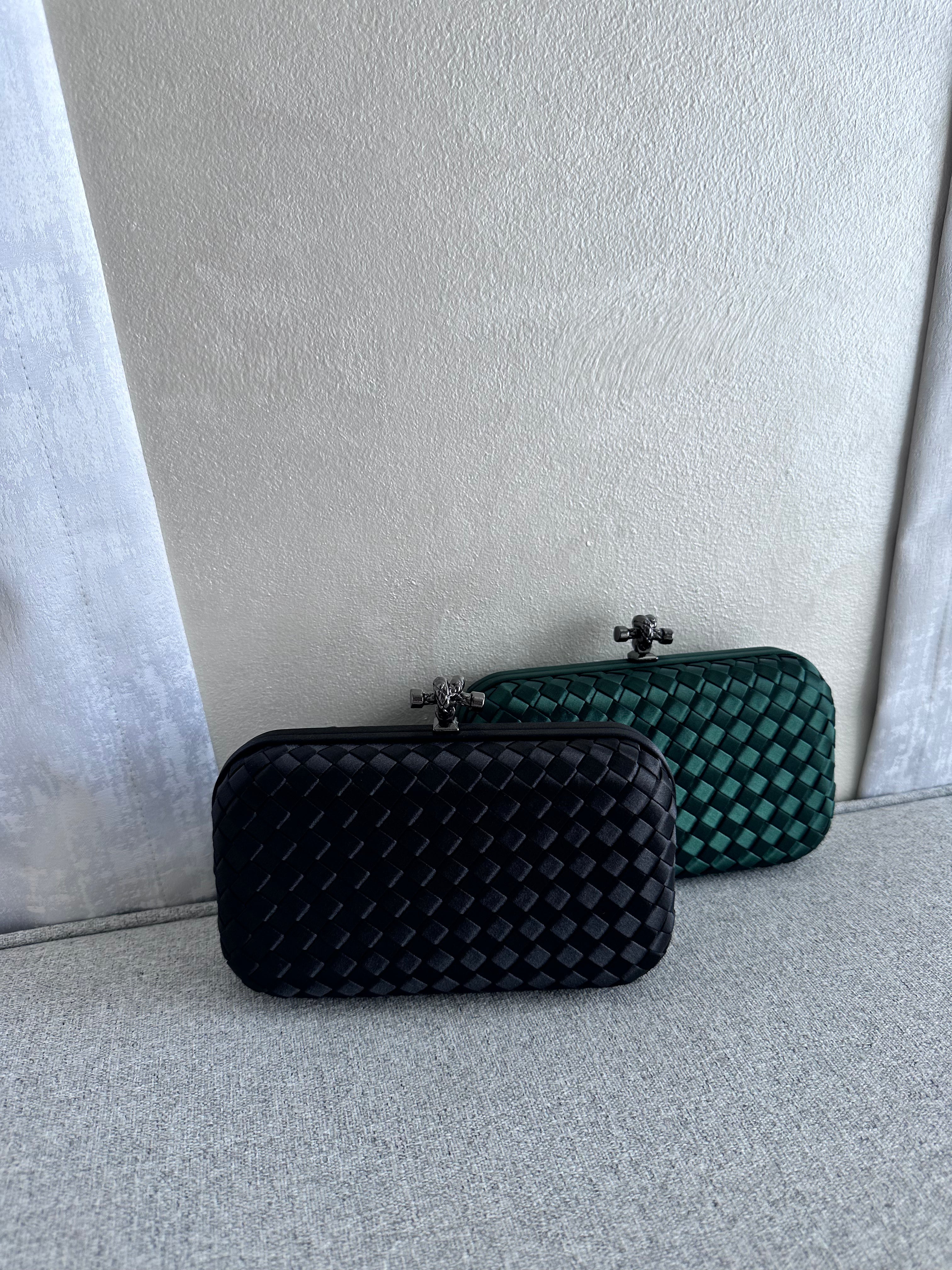 Black Mini Clutch Interior - Luxury Clutch | Clear UAE
