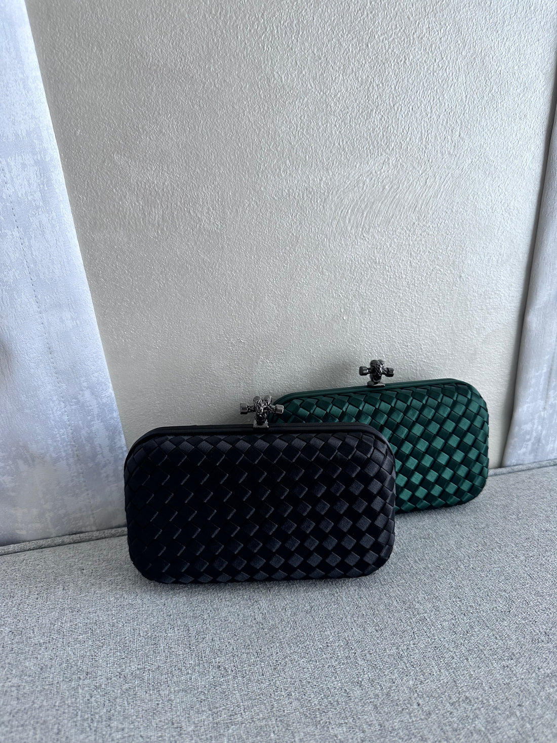 Black Mini Clutch Interior - Luxury Clutch | Clear UAE
