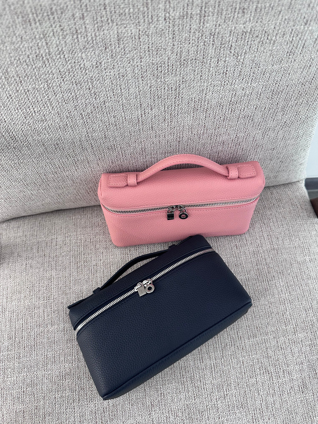 LP Bag Navy Blue Strap Detail - Luxury Shoulder Bag UAE | Clear UAE

