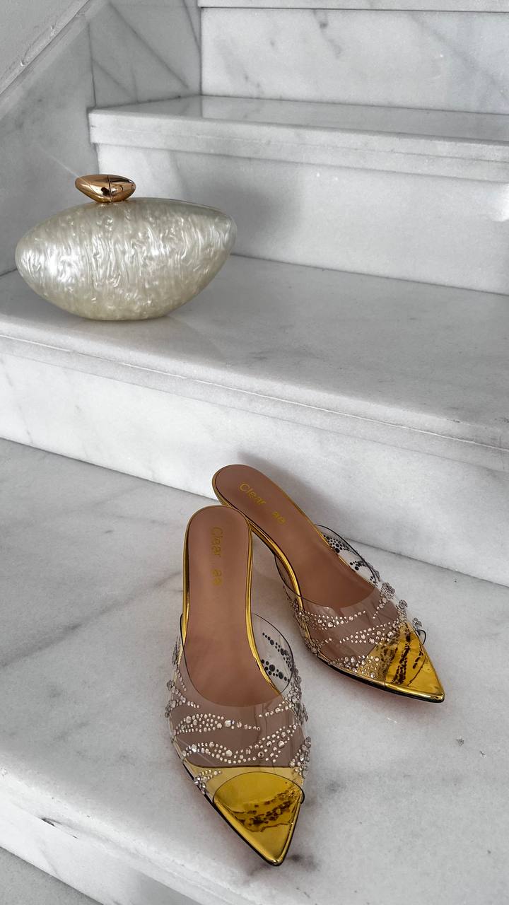 Unique Gold Heels – Luxury Statement Shoes for Women