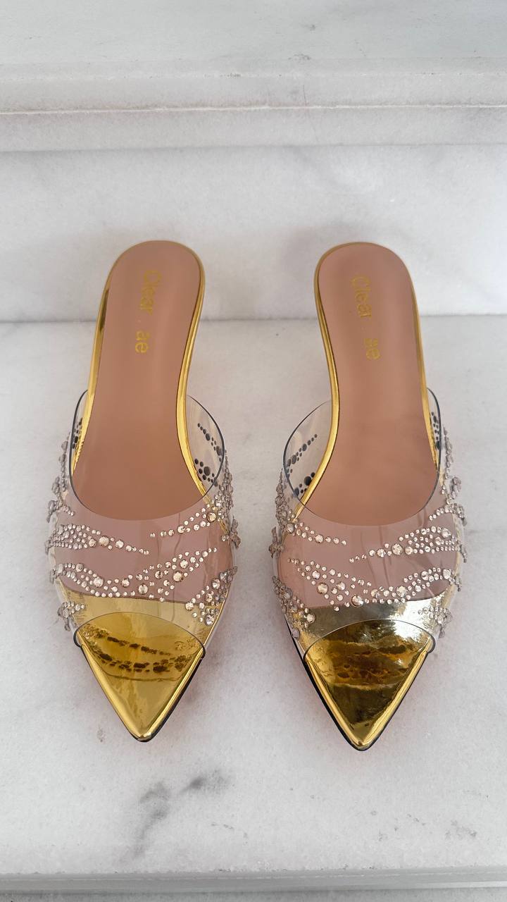 Unique Gold Heels – Luxury Statement Shoes for Women
