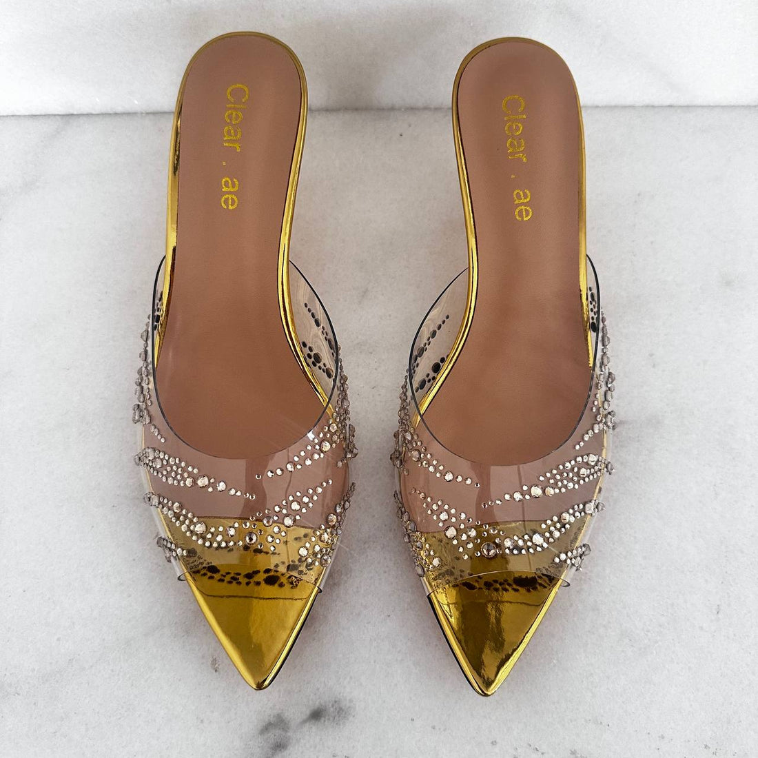 Unique Gold Heels – Luxury Statement Shoes for Women