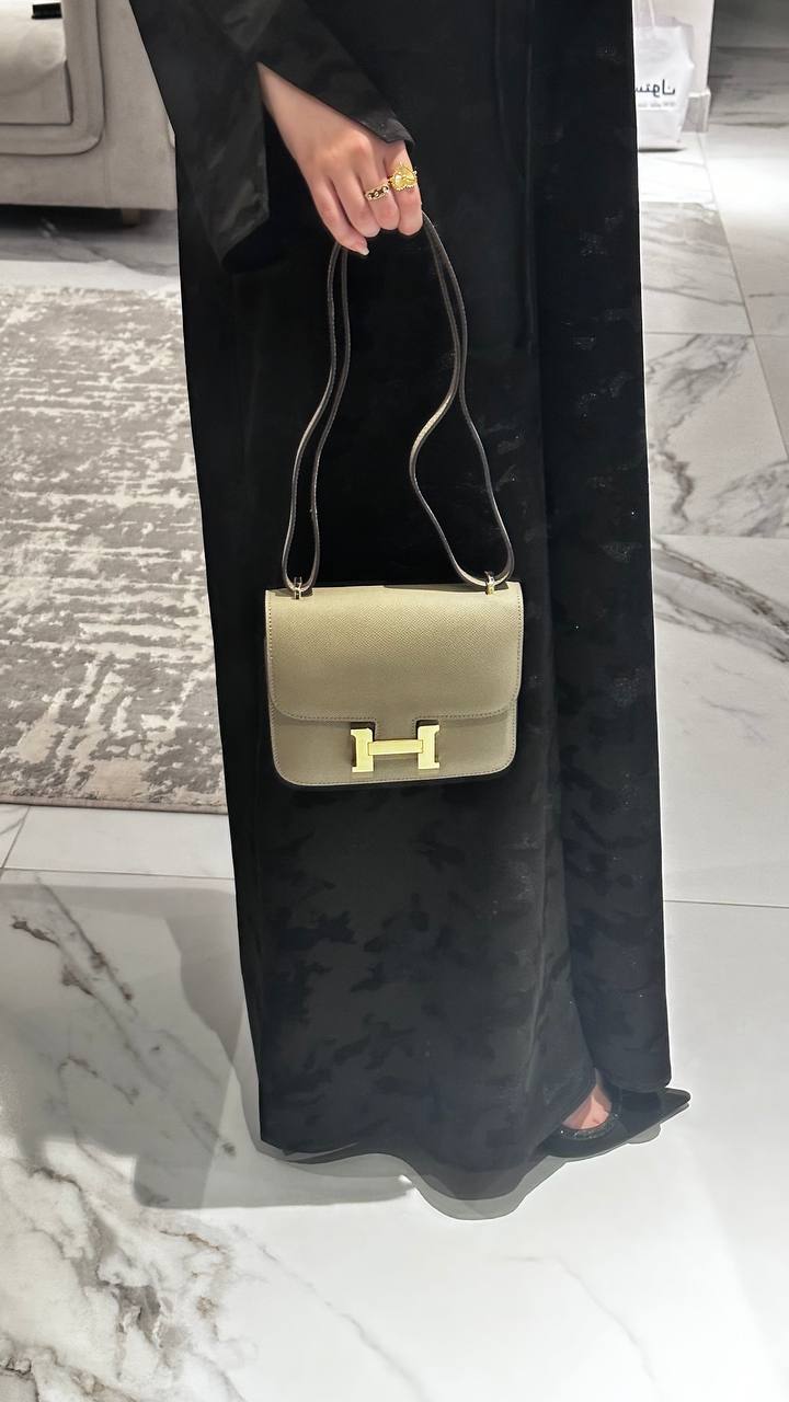 Constance Bag in E-Taupe – Luxury Shoulder Bag UAE | Clear UAE
