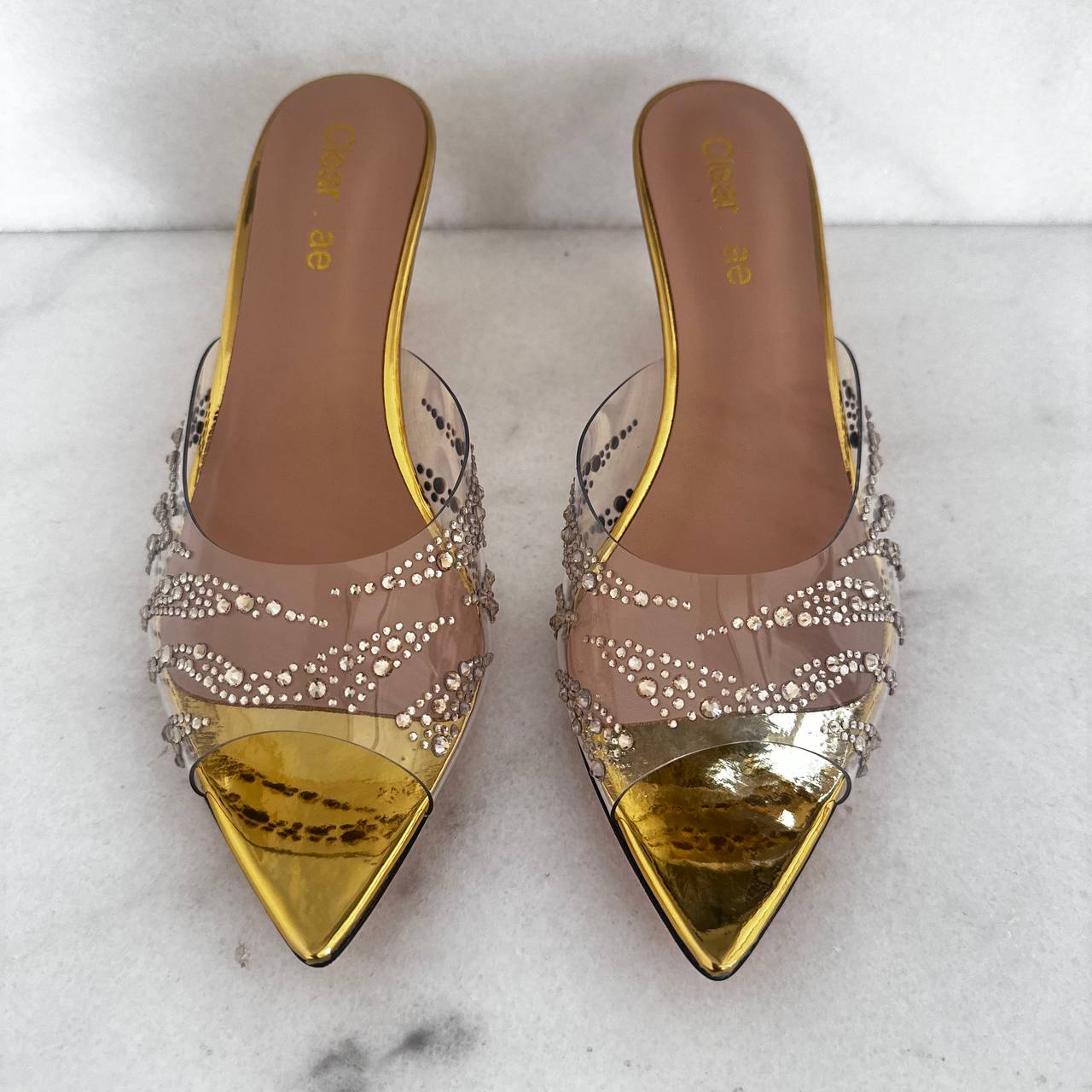 Unique Gold Heels – Luxury Statement Shoes for Women