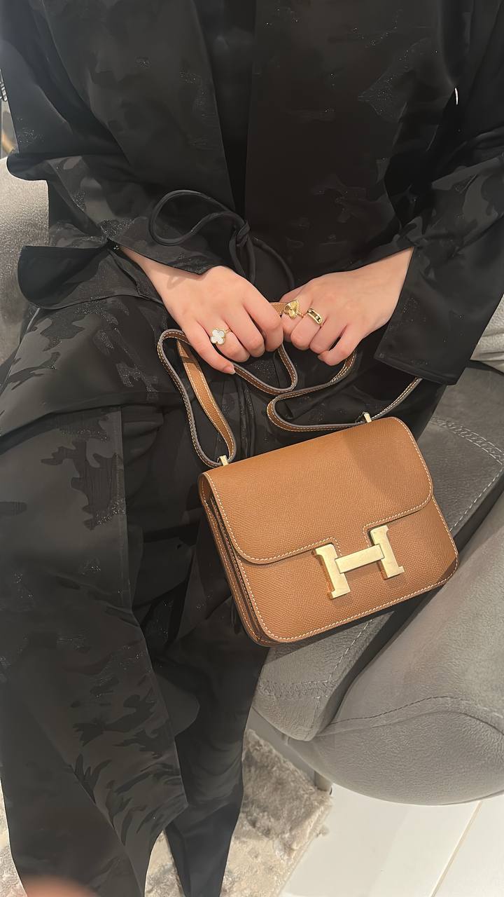 Constance Bag Brown UAE – Luxury Leather Handbag