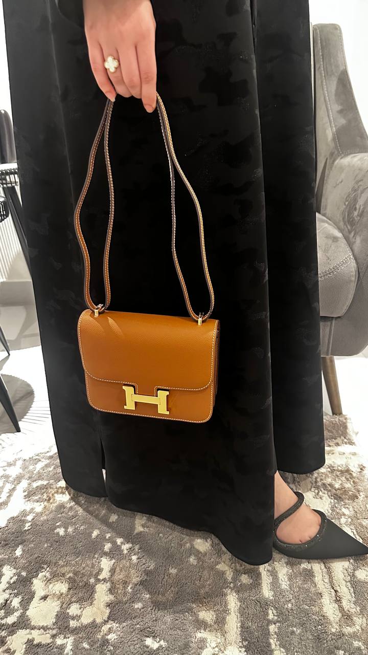 Constance Bag Brown UAE – Luxury Leather Handbag