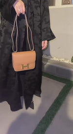 H- brown